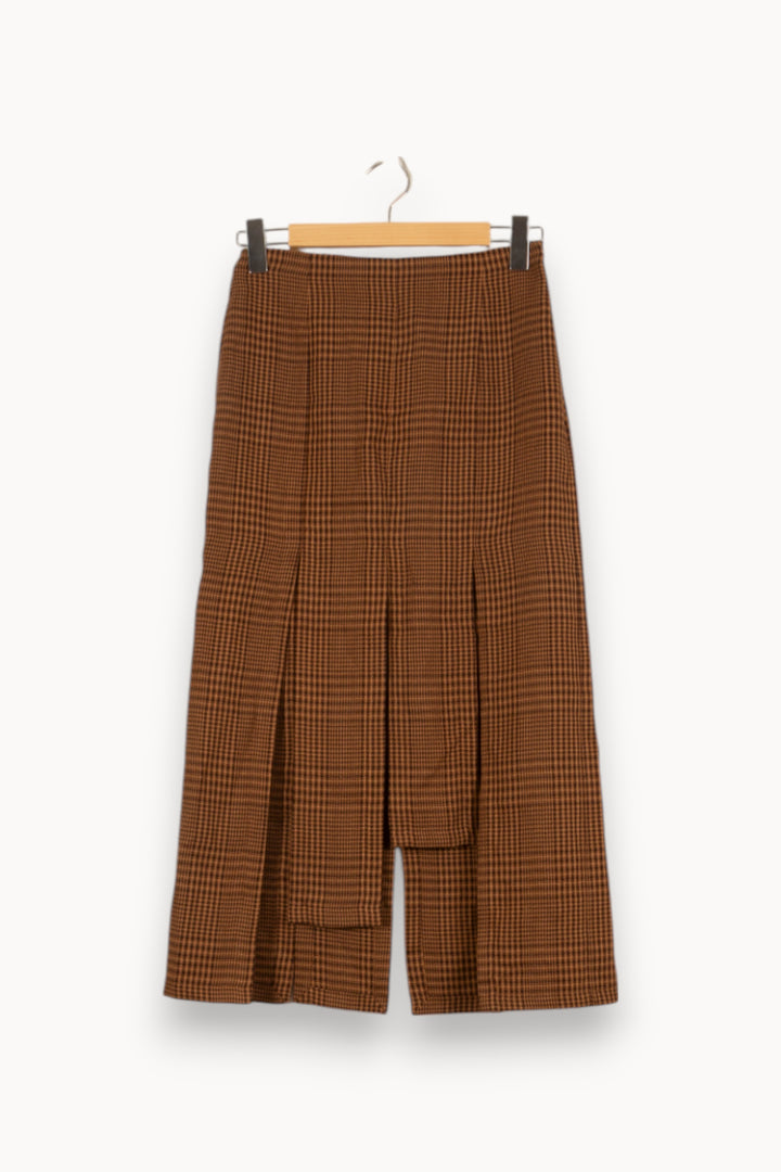 Jupe Midi Marron - Taille S/36 de la marque Maje | PLY1065 - Vendu par Paradigme - Image 2