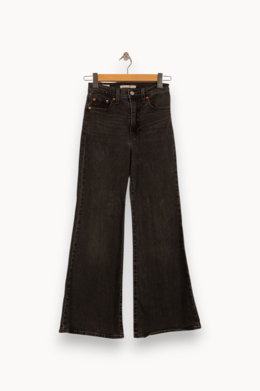 Jean Évasé Gris - Taille S/36 de la marque Levi's | PLY1070 - Vendu par Paradigme - Image 2