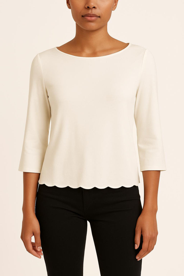 Top Blanc - Taille S/36 de la marque Claudie Pierlot | PLY1074 - Vendu par Paradigme - Image 1