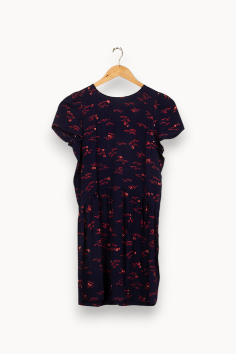 Robe Midi Bleue et Rouge - Taille S/36 de la marque Sessùn | PLY1075 - Vendu par Paradigme - Image 2
