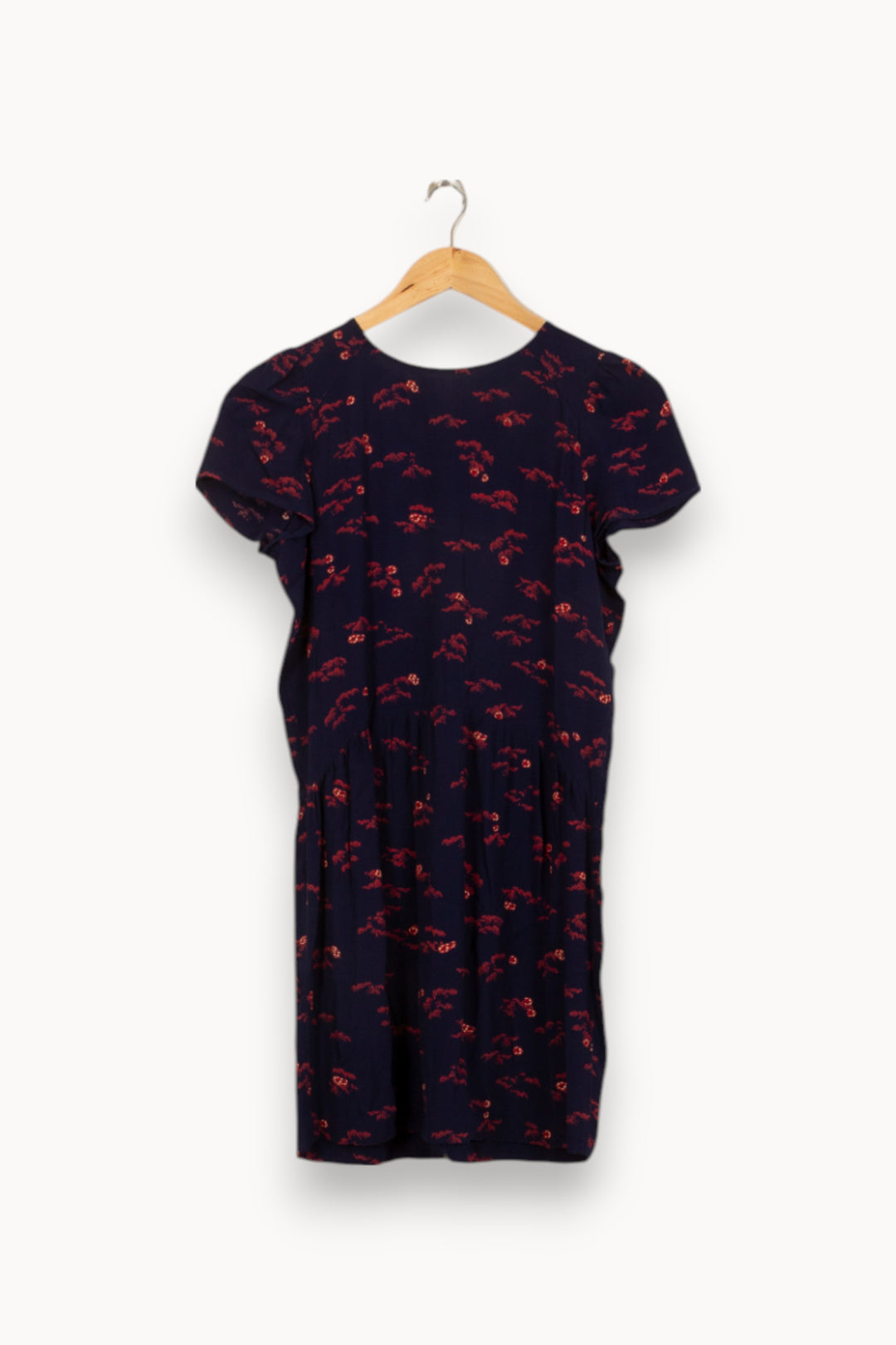 Robe Midi Bleue et Rouge - Taille S/36 de la marque Sessùn | PLY1075 - Vendu par Paradigme - Image 2