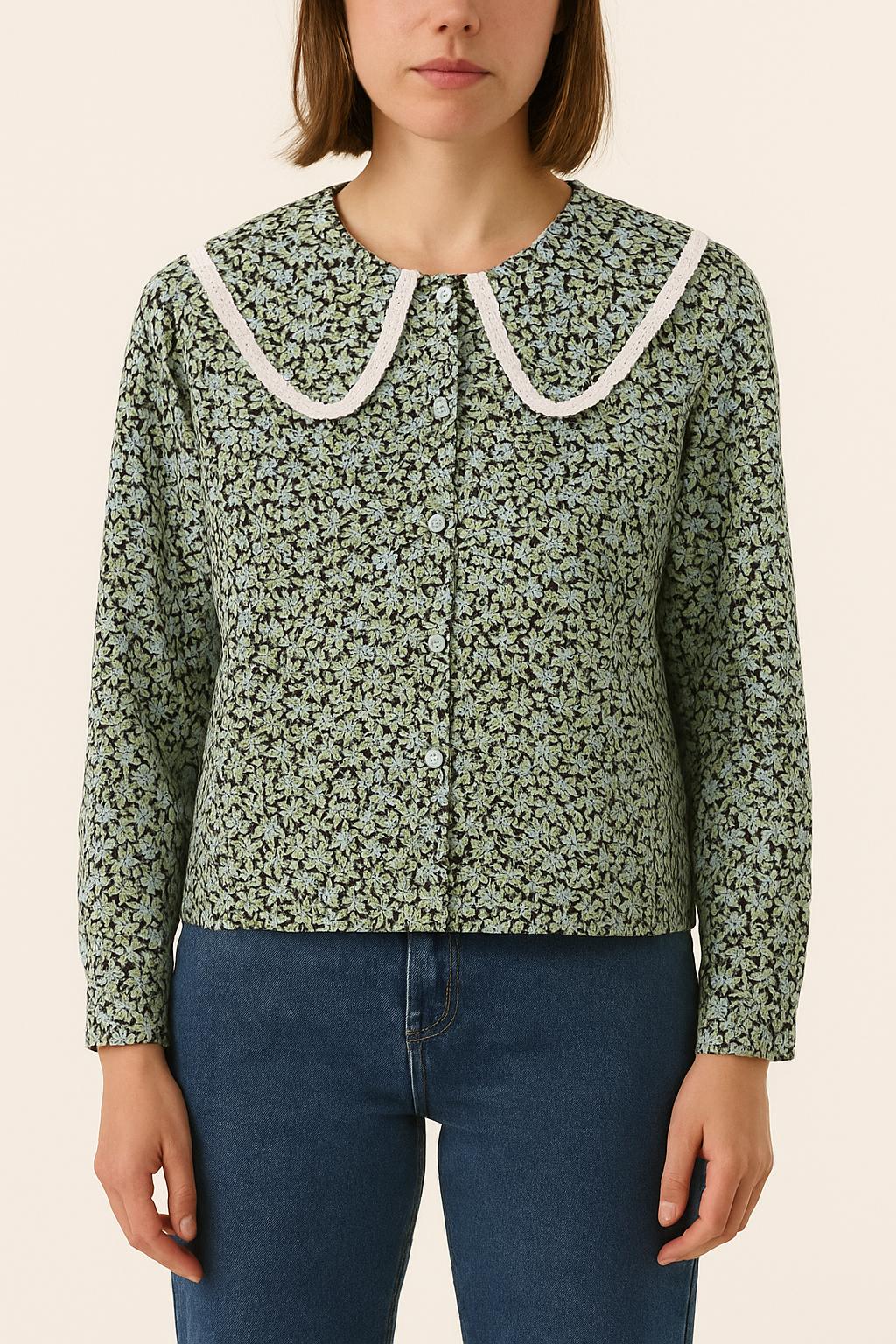 Blouse Multicolore - Taille M/38 de la marque Maje | PLY1084 - Vendu par Paradigme - Image 1