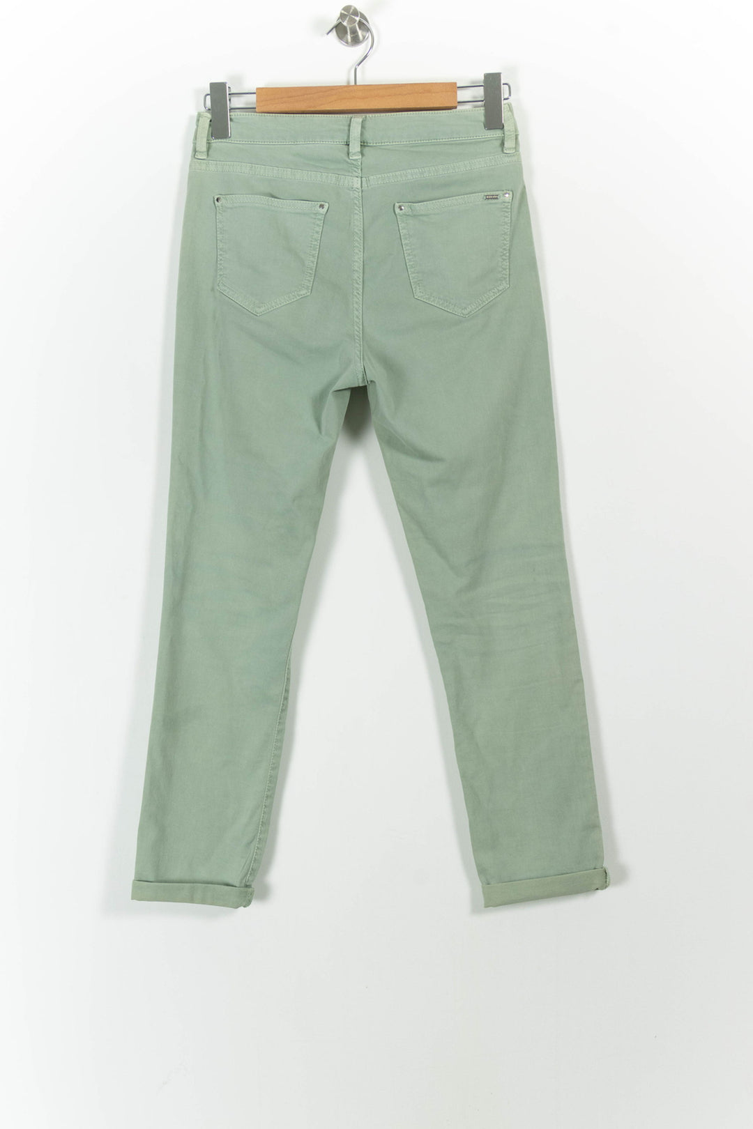 Pantalon Chino Vert - Taille M/38 de la marque Maison 123 | PLY1106 - Vendu par Paradigme - Image 4