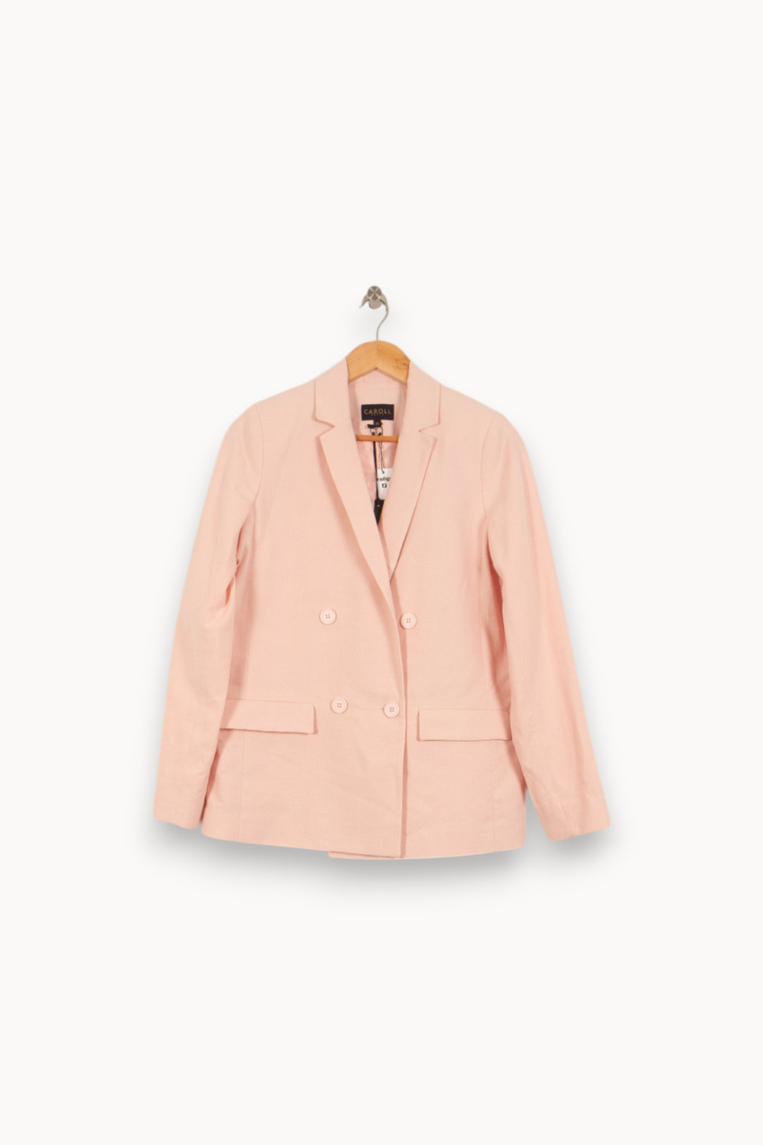 Blazer Rose - Taille S/36 de la marque Caroll | PLY1113 - Vendu par Paradigme - Image 2