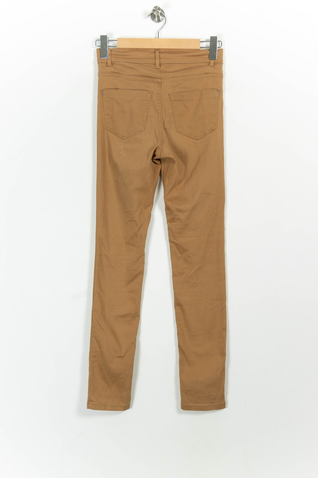 Pantalon Slim Marron - Taille XS/34 de la marque Caroll | PLY1119 - Vendu par Paradigme - Image 4