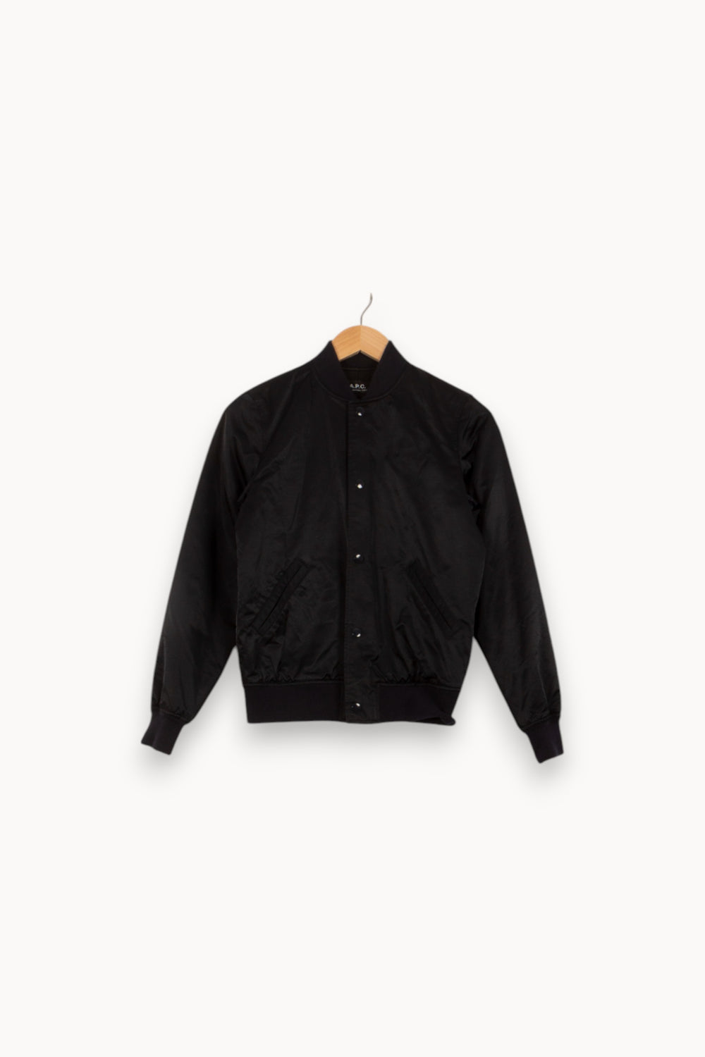Blouson Noir - Taille XS/34 de la marque A.P.C. | PLY1122 - Vendu par Paradigme - Image 2