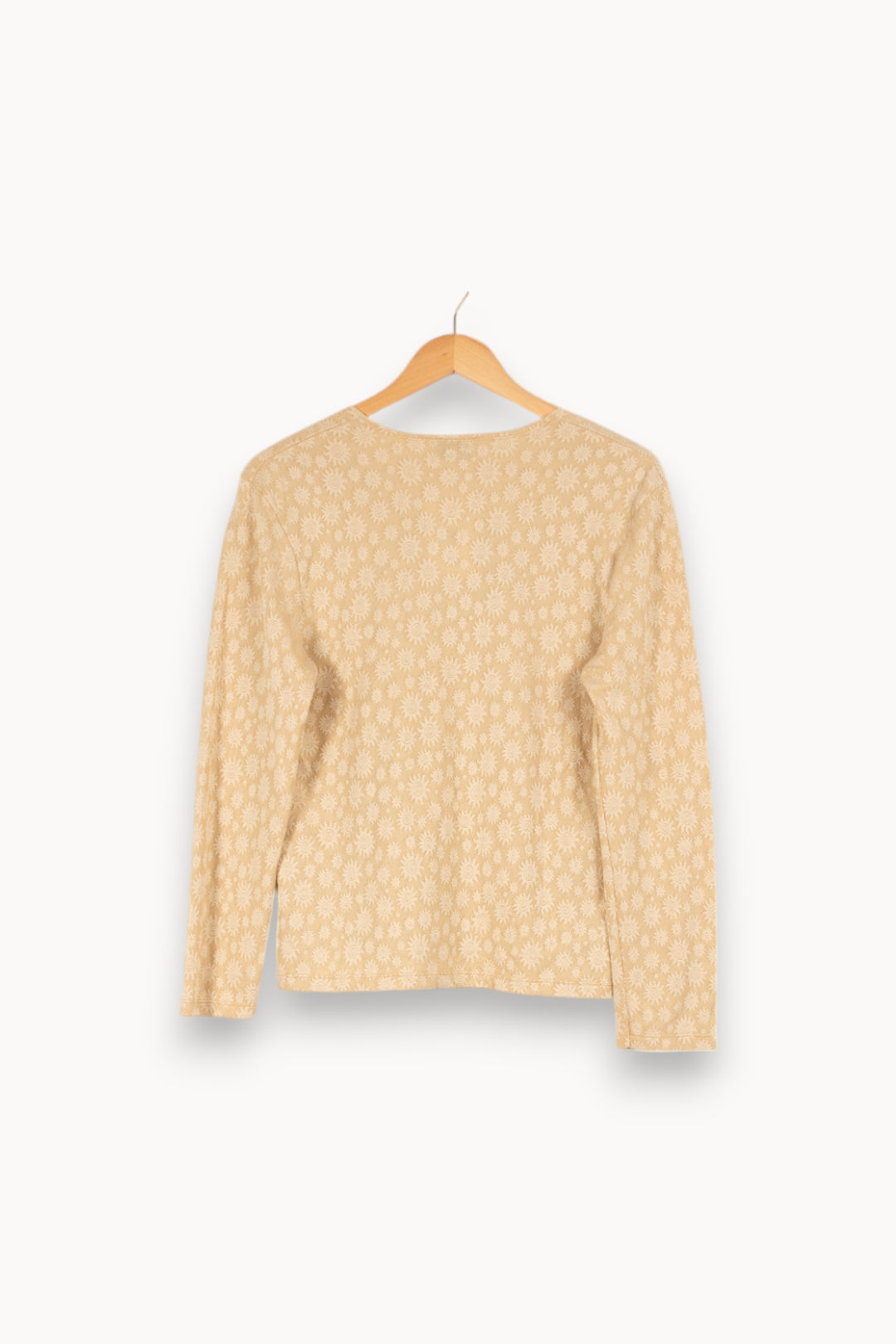 Pull beige - Taille M/38 de la marque Caroll | PLY1125 - Vendu par Paradigme - Image 3