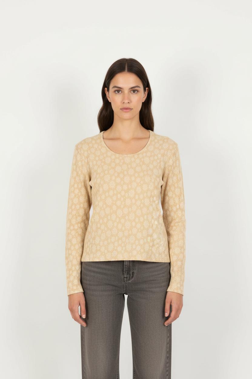 Pull beige - Taille M/38