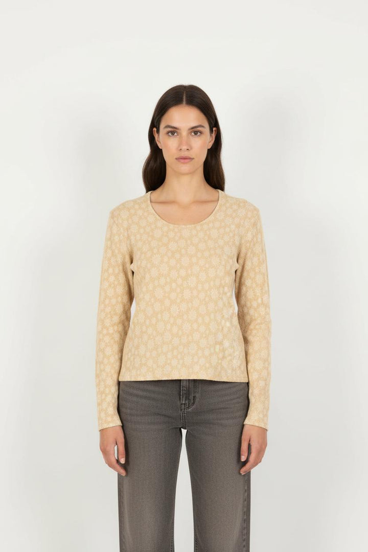 Pull beige - Taille M/38