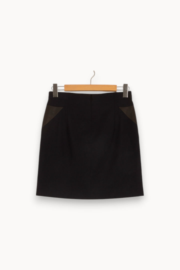 Jupe Courte Noire - Taille L/40 de la marque The Kooples | PLY1179 - Vendu par Paradigme - Image 4