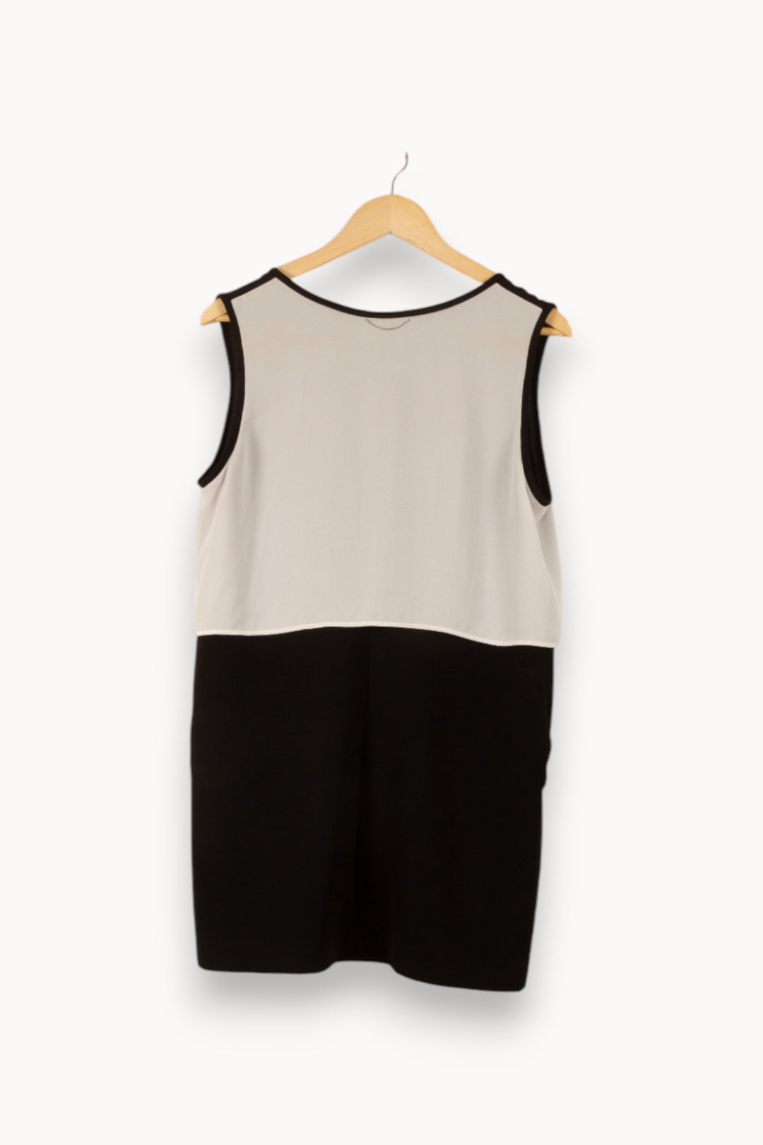 Robe Courte Noire Jaune et Blanche - Taille L/40 de la marque The Kooples - Sport | PLY1181 - Vendu par Paradigme - Image 4