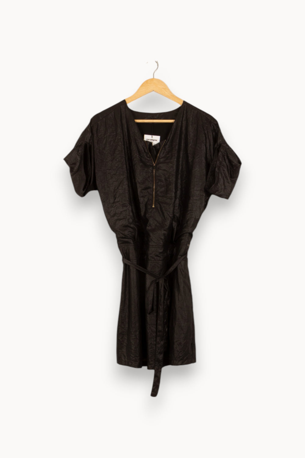 Robe Courte Noire - Taille M/38 de la marque IKKS | PLY1183 - Vendu par Paradigme - Image 2