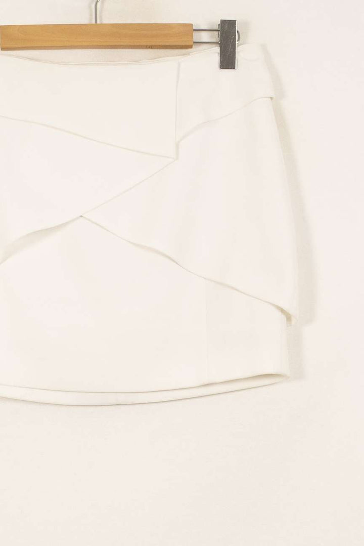 Jupe Courte Blanche - Taille L/40 de la marque The Kooples | PLY1187 - Vendu par Paradigme - Image 3