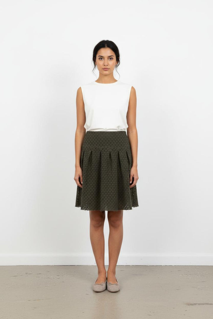 Jupe Évasée Verte - Taille S/36
