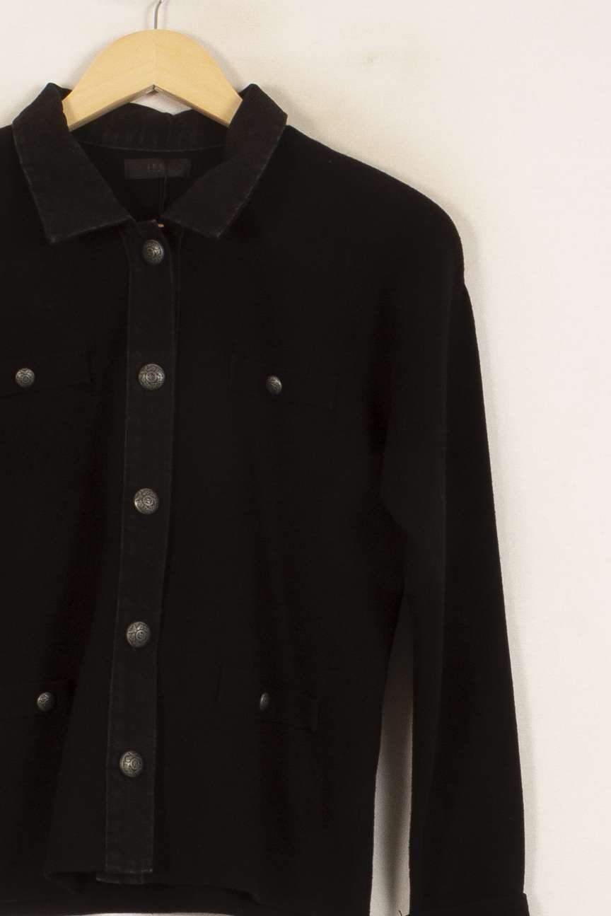 Veste Noire - Taille S/36 de la marque IKKS | PLY1196 - Vendu par Paradigme - Image 3