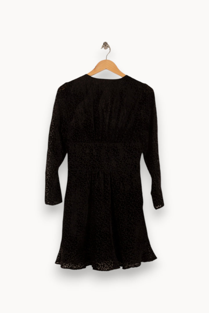 Robe Courte Noire - Taille S/36 de la marque The Kooples | PLY1201 - Vendu par Paradigme - Image 4