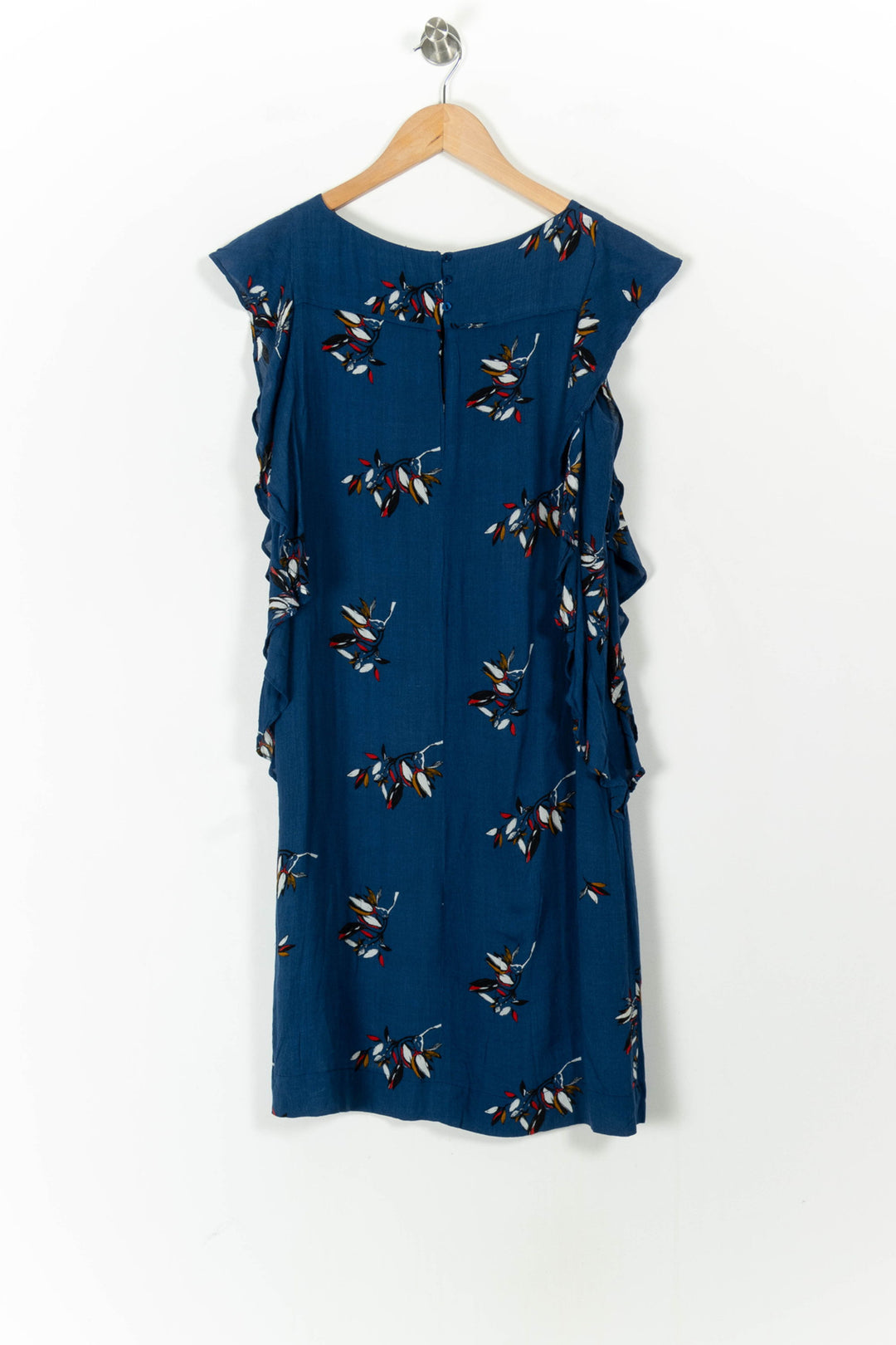 Robe bleue à motifs - Taille S/36 de la marque Caroll | PLY1216 - Vendu par Paradigme - Image 4