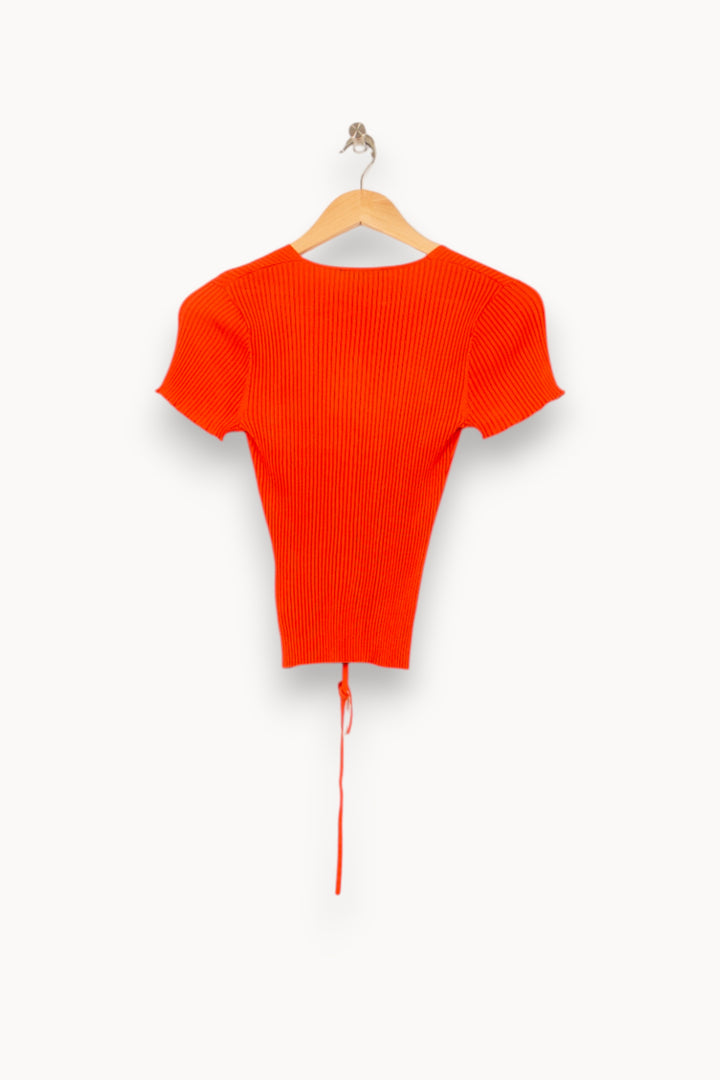 Top Rouge - Taille S/36 de la marque Maje | PLY1217 - Vendu par Paradigme - Image 4