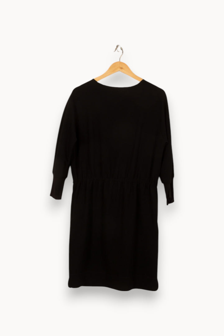 Robe Midi Noire - Taille M/38 de la marque Gerard Darel | PLY1219 - Vendu par Paradigme - Image 4