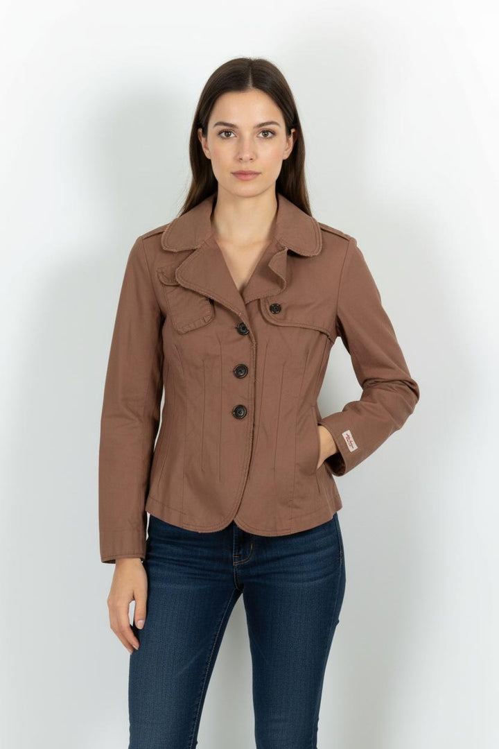 Veste marron - Taille L/40 de la marque IKKS | PLY1227 - Vendu par Paradigme - Image 1