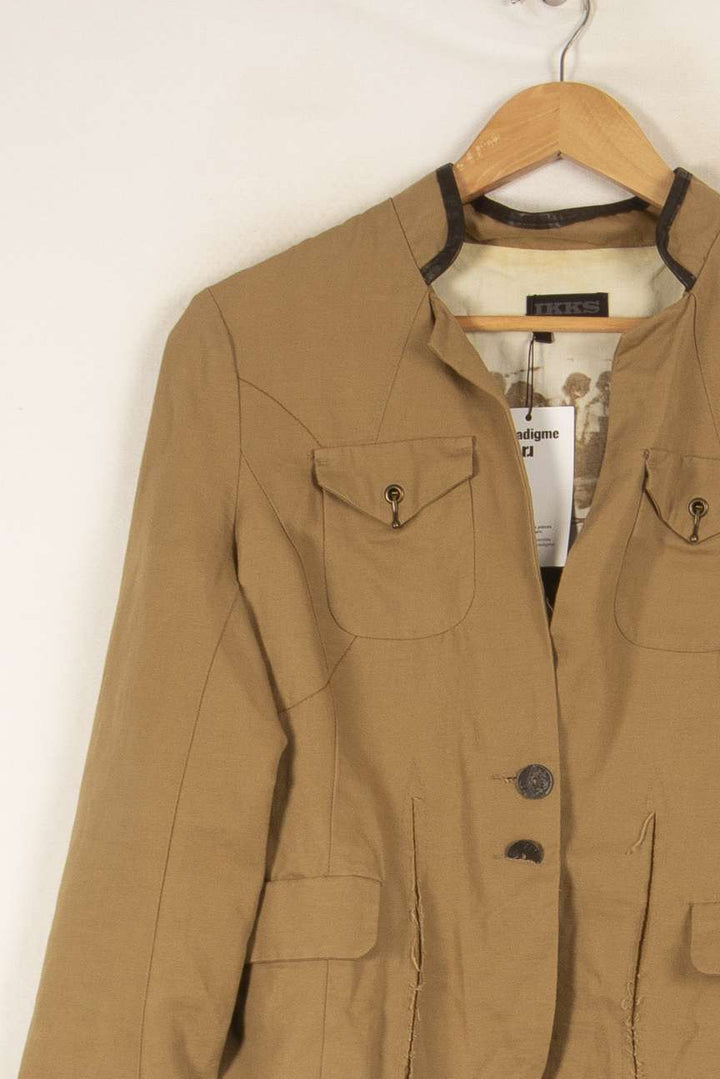 Veste beige - Taille XL/42 de la marque IKKS | PLY1228 - Vendu par Paradigme - Image 2