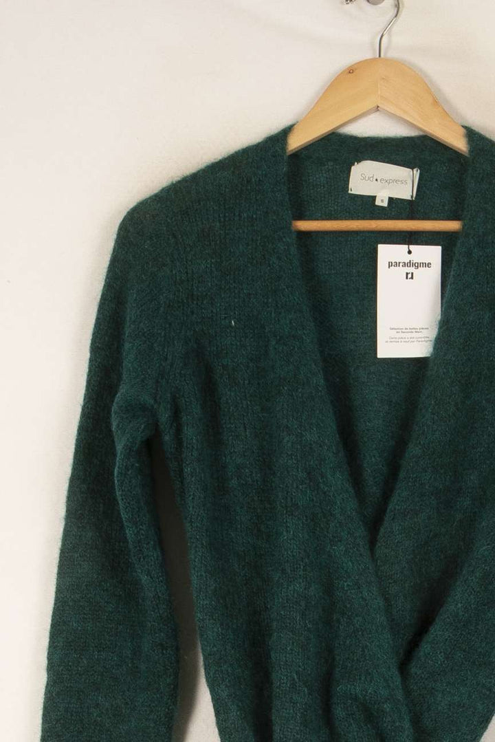 Pull vert - Taille S/36 de la marque Sud express | PLY1237 - Vendu par Paradigme - Image 2