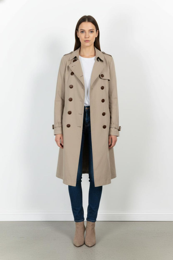 Trench Beige - Taille XL/42 de la marque Gerard Darel | PLY1239 - Vendu par Paradigme - Image 1