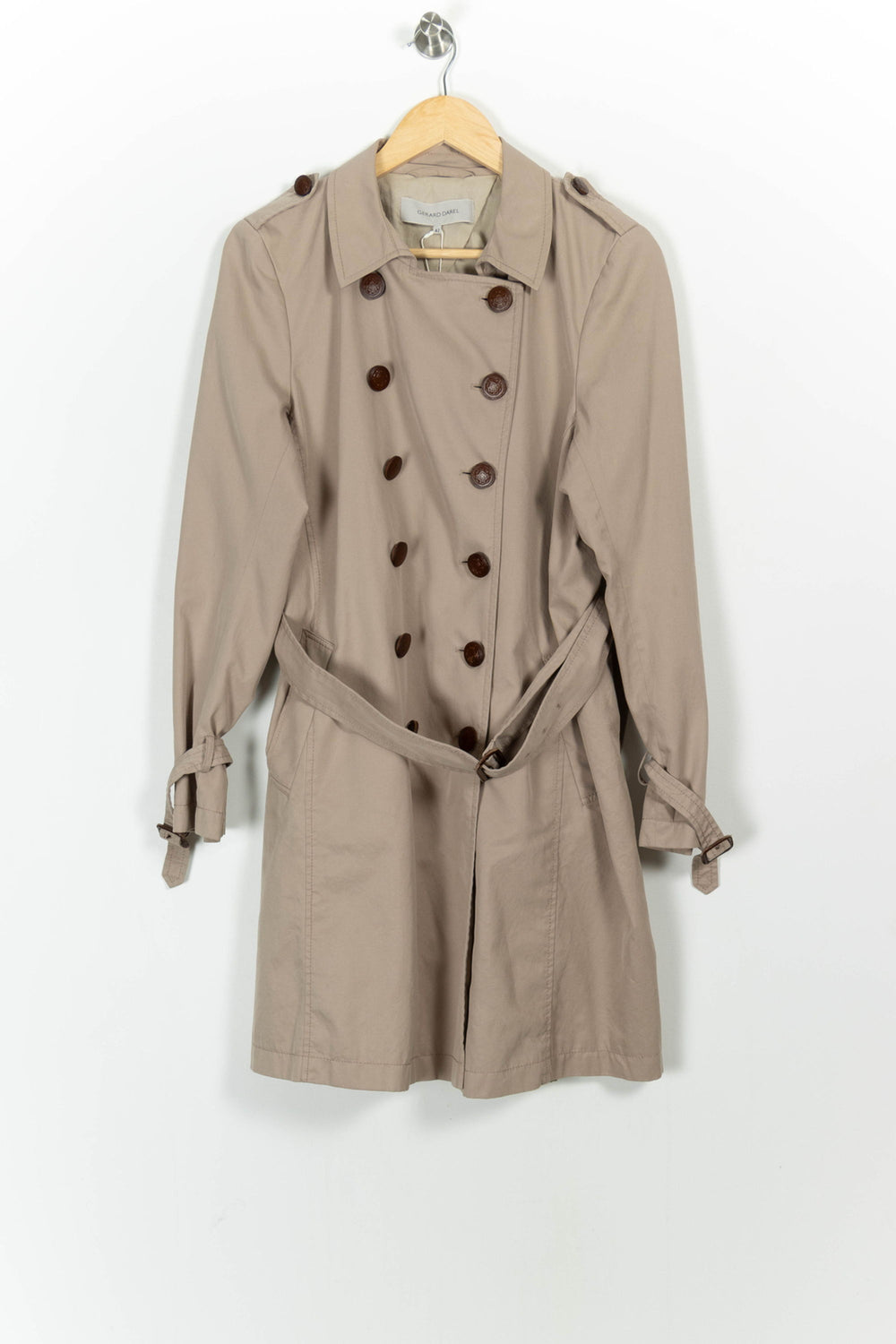 Trench Beige - Taille XL/42 de la marque Gerard Darel | PLY1239 - Vendu par Paradigme - Image 2