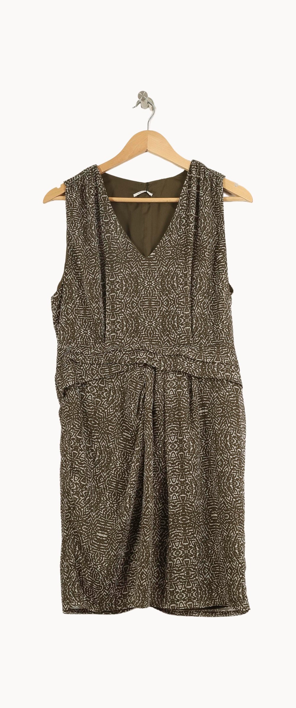Robe Sans Manches Verte - Taille L/40 de la marque IKKS | PLY1260 - Vendu par Paradigme - Image 2