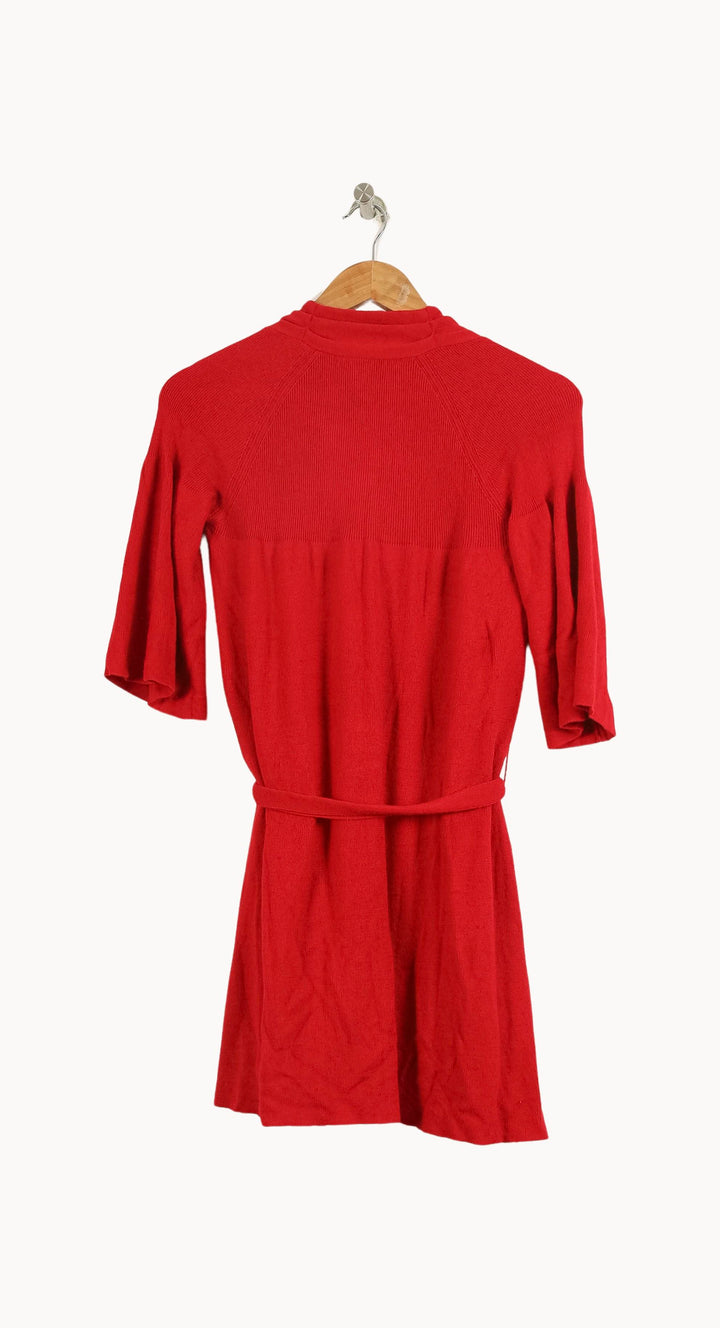 Cardigan Rouge - Taille L/40 de la marque Paul & Joe | PLY1261 - Vendu par Paradigme - Image 4