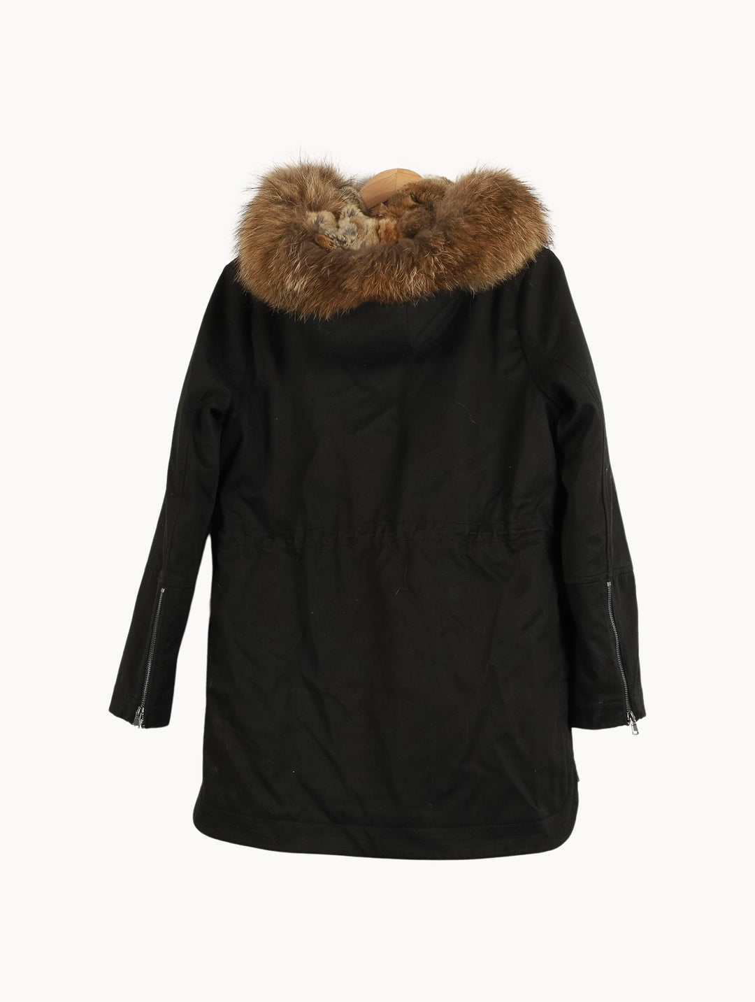 Parka Noir et Marron - Taille M/38 de la marque ZAPA | PLY1263 - Vendu par Paradigme - Image 4