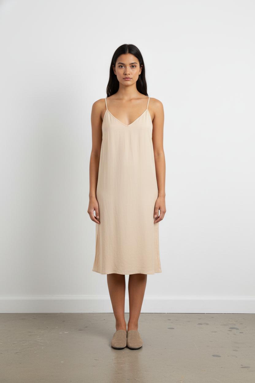 Robe Nuisette Beige - Taille L/40