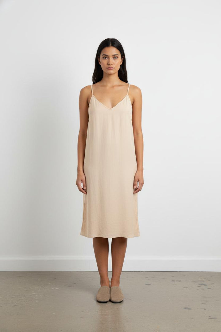 Robe Nuisette Beige - Taille L/40
