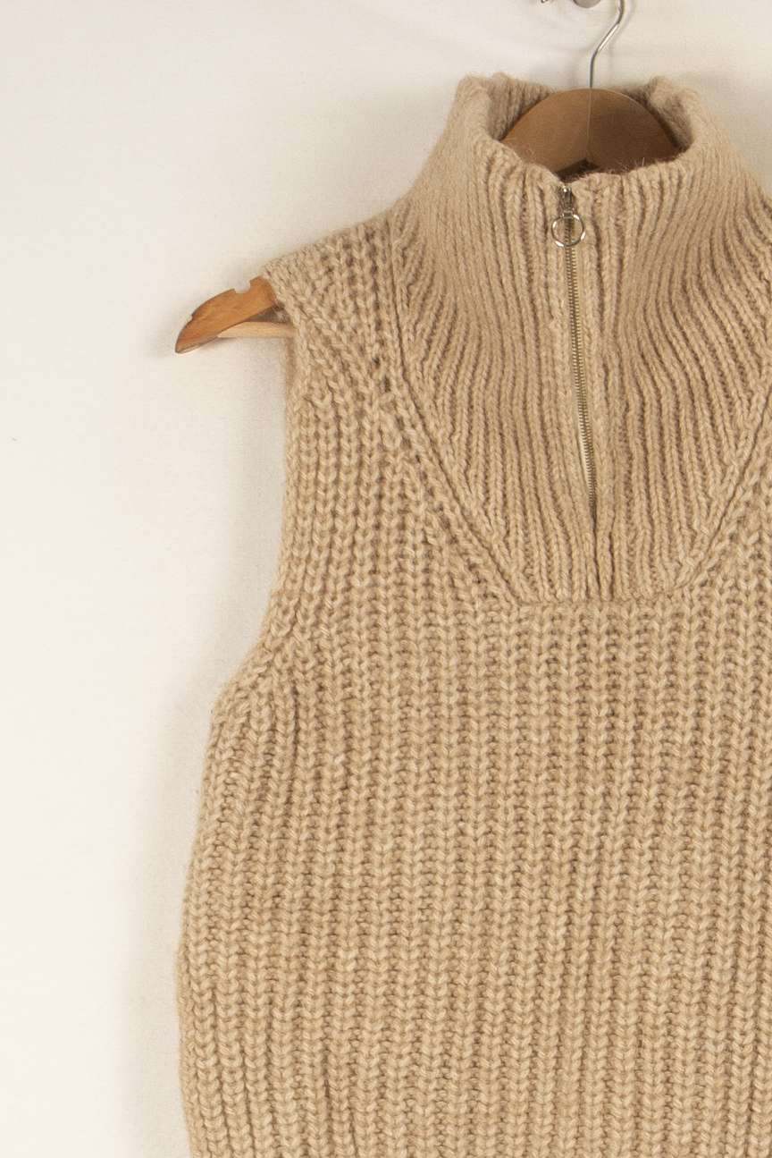 Veste en beige - Taille XS/34 de la marque Petite Mendigote | PLY1279 - Vendu par Paradigme - Image 2