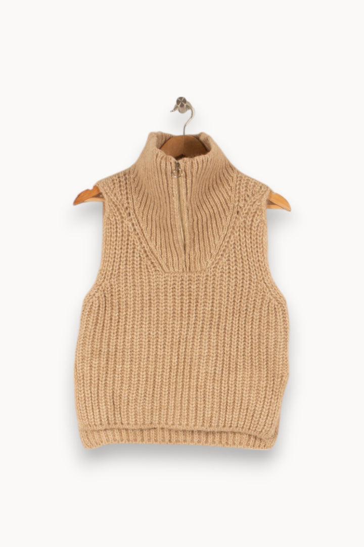 Veste en beige - Taille XS/34 de la marque Petite Mendigote | PLY1279 - Vendu par Paradigme - Image 1