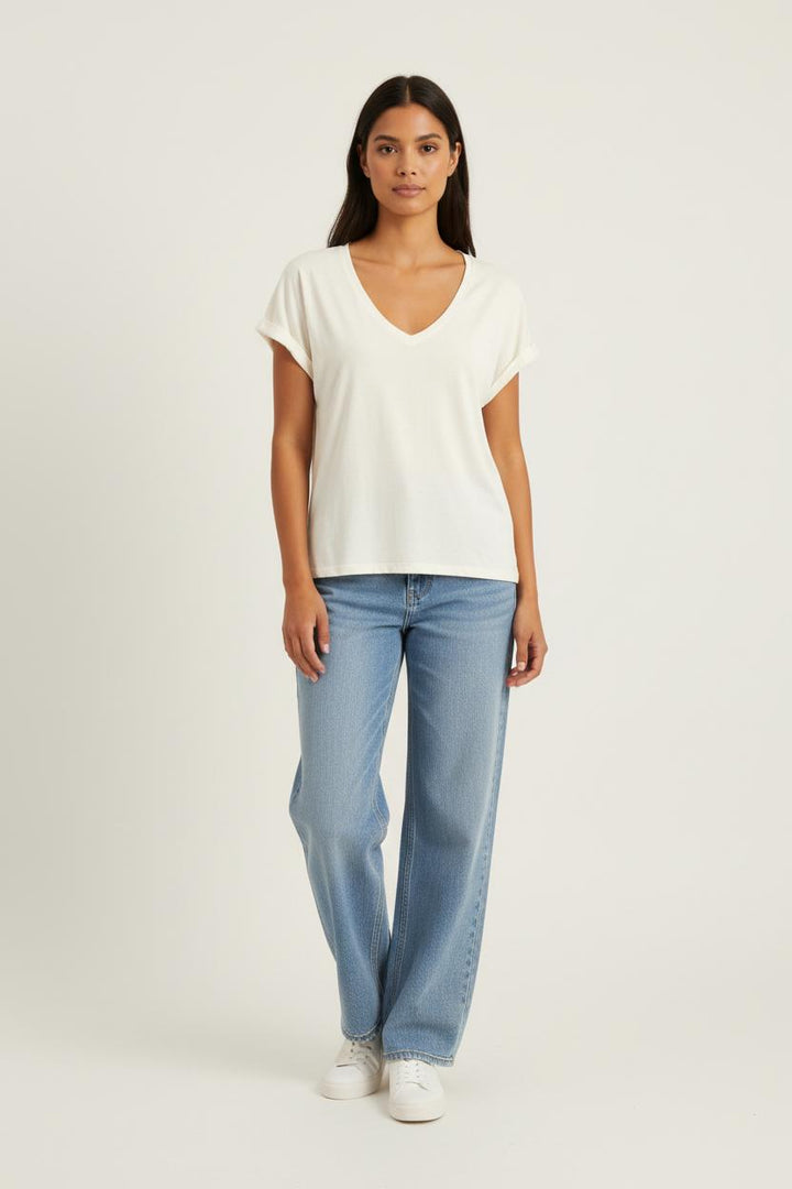 T-shirt Blanc - Taille S/36 de la marque One Step | PLY1283 - Vendu par Paradigme - Image 4