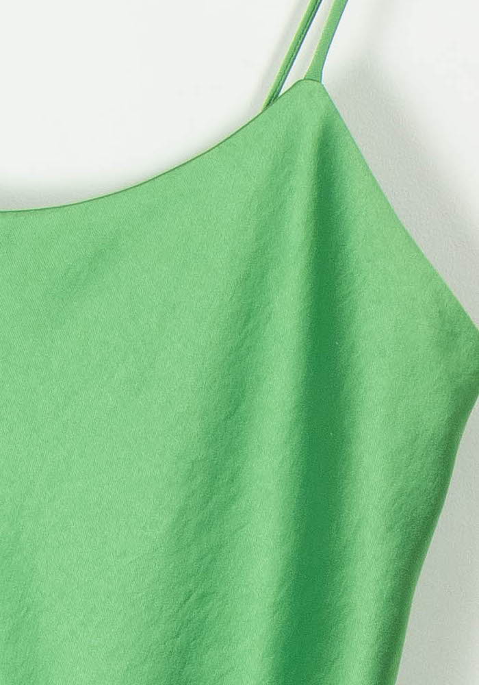 Top vert avec perles - Taille S/36 de la marque Tara Jarmon | PLY1301 - Vendu par Paradigme - Image 3