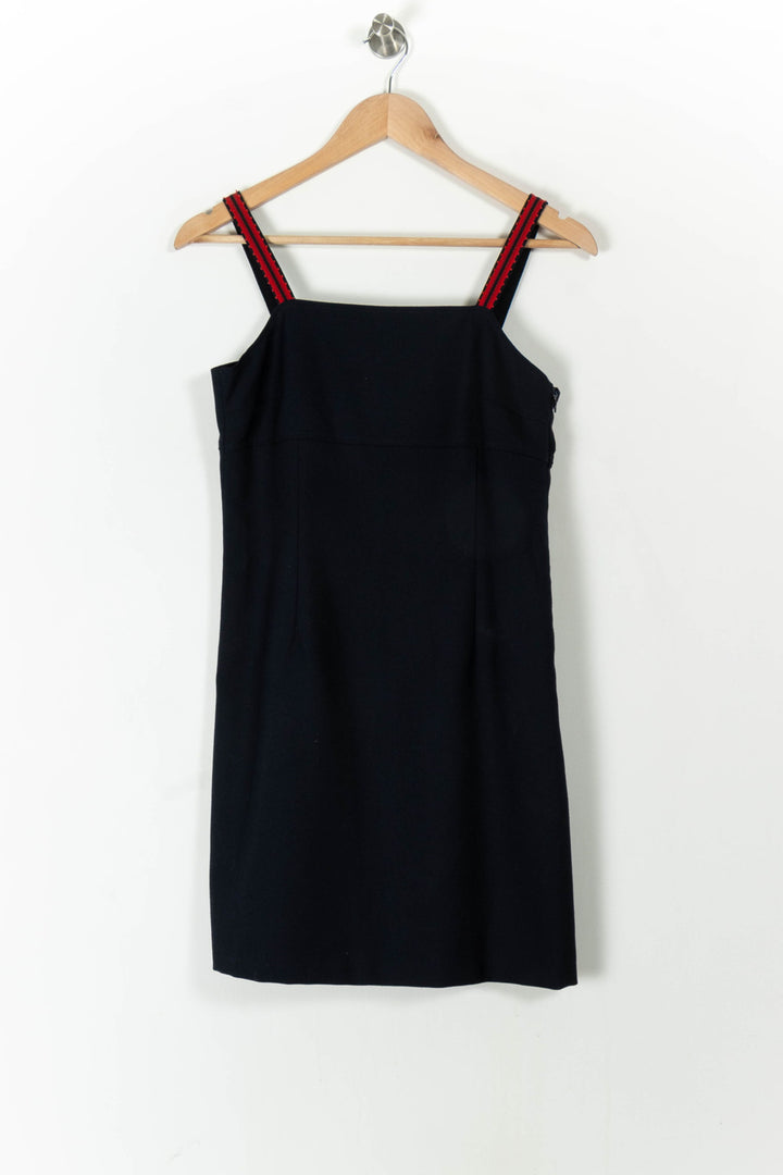 Robe bleu foncé - Taille S/36 de la marque Tara Jarmon | PLY1306 - Vendu par Paradigme - Image 2