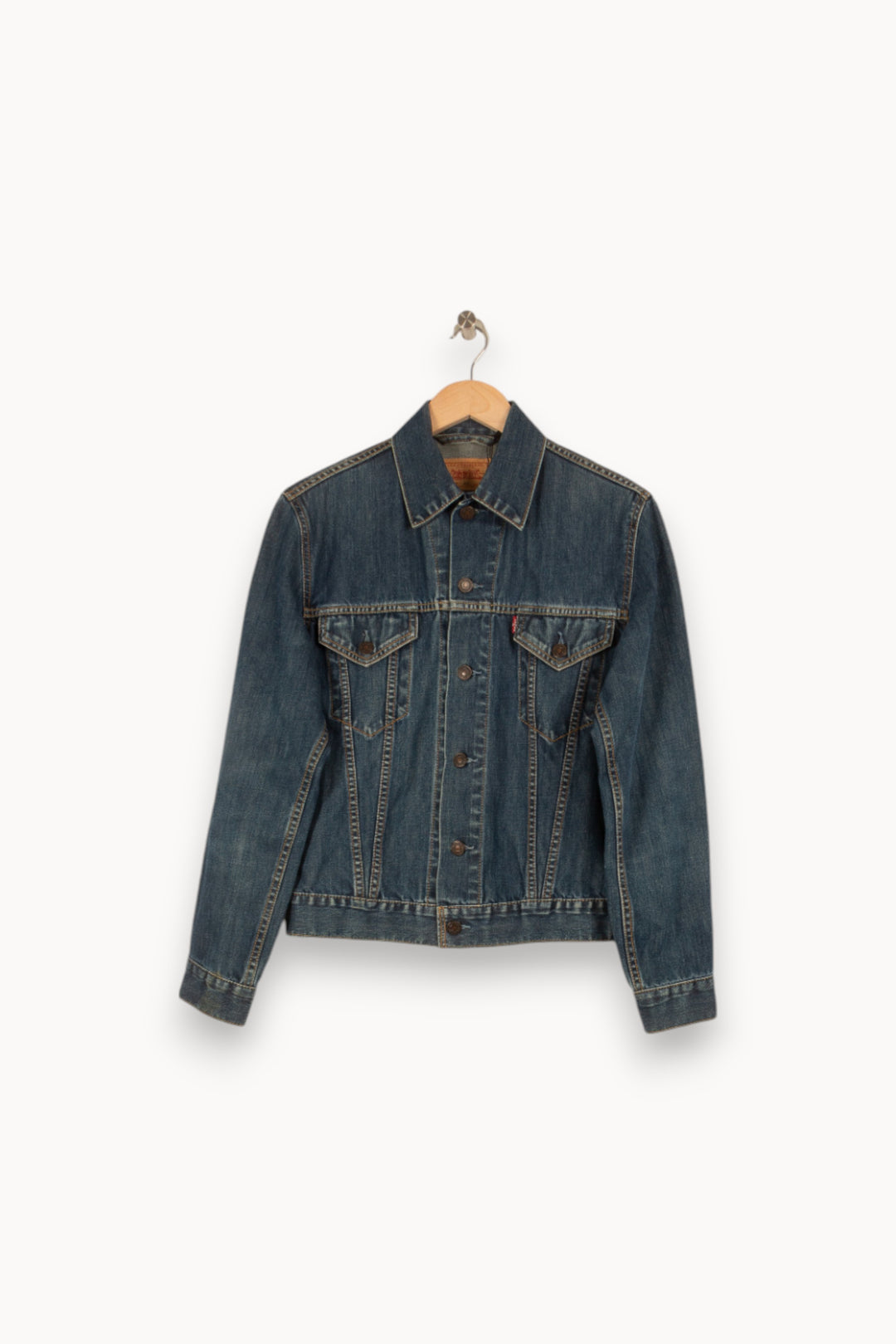 Veste en jean bleu - Taille M/38 de la marque Levi's | PLY1346 - Vendu par Paradigme - Image 1