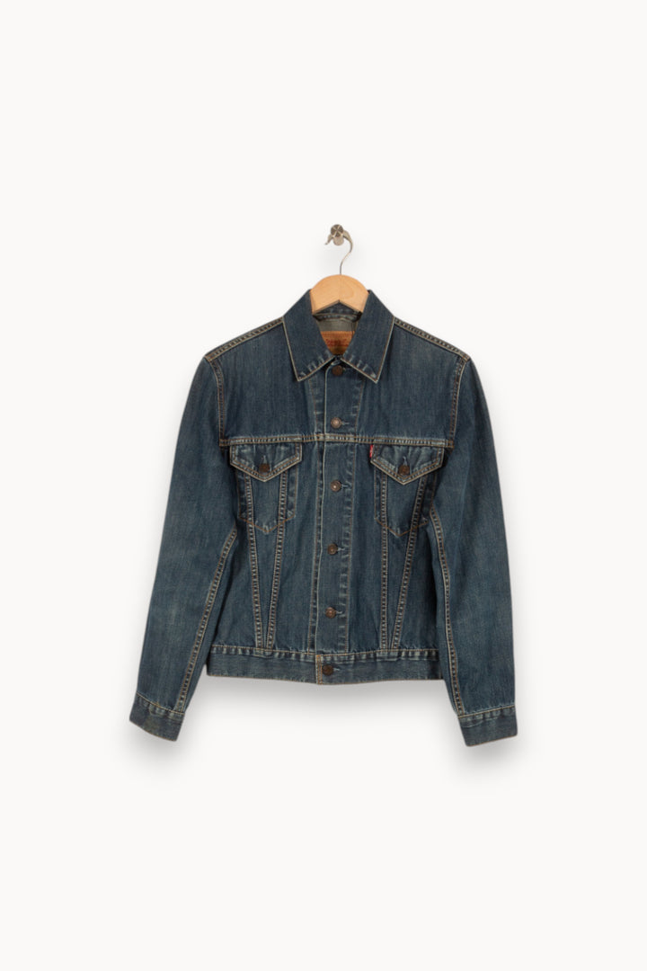 Veste en jean bleu - Taille M/38 de la marque Levi's | PLY1346 - Vendu par Paradigme - Image 1
