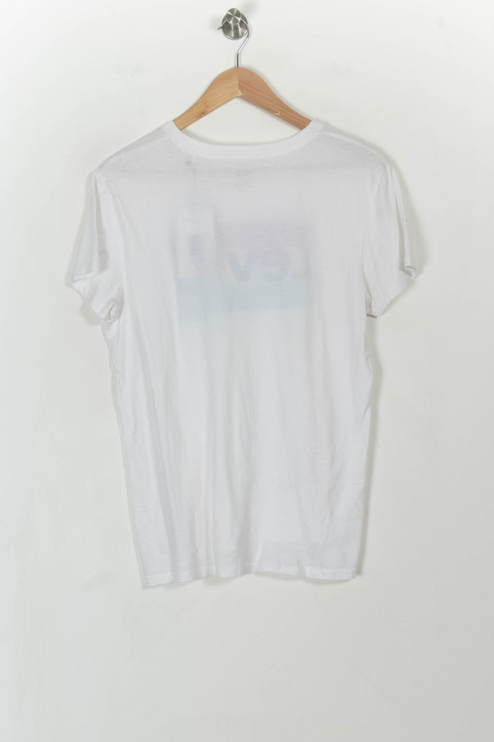 T-shirt blanc - Taille M/38 de la marque Levi's | PLY1352 - Vendu par Paradigme - Image 4