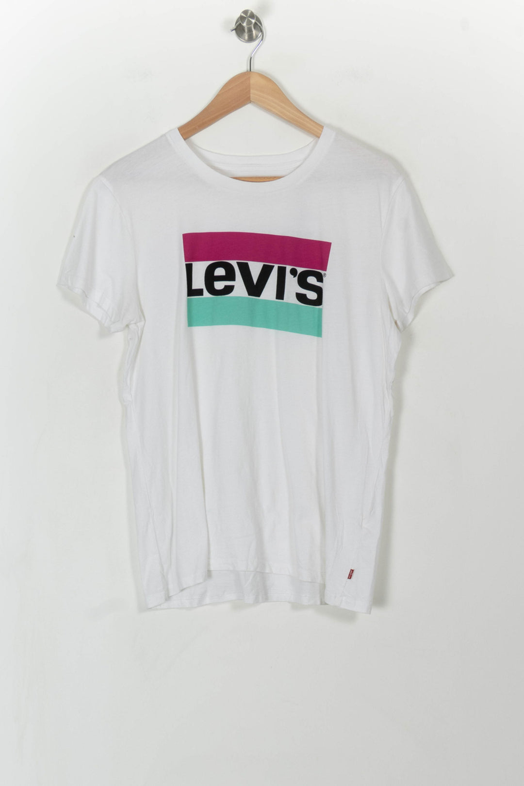 T-shirt blanc - Taille M/38 de la marque Levi's | PLY1352 - Vendu par Paradigme - Image 2