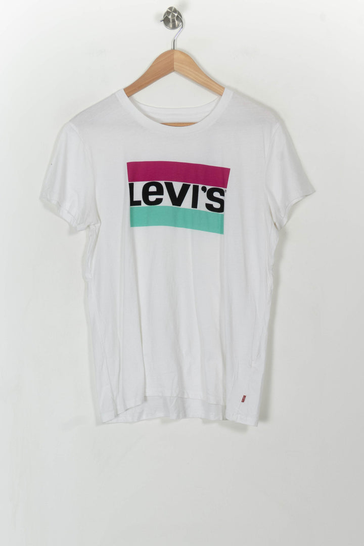T-shirt blanc - Taille M/38 de la marque Levi's | PLY1352 - Vendu par Paradigme - Image 2