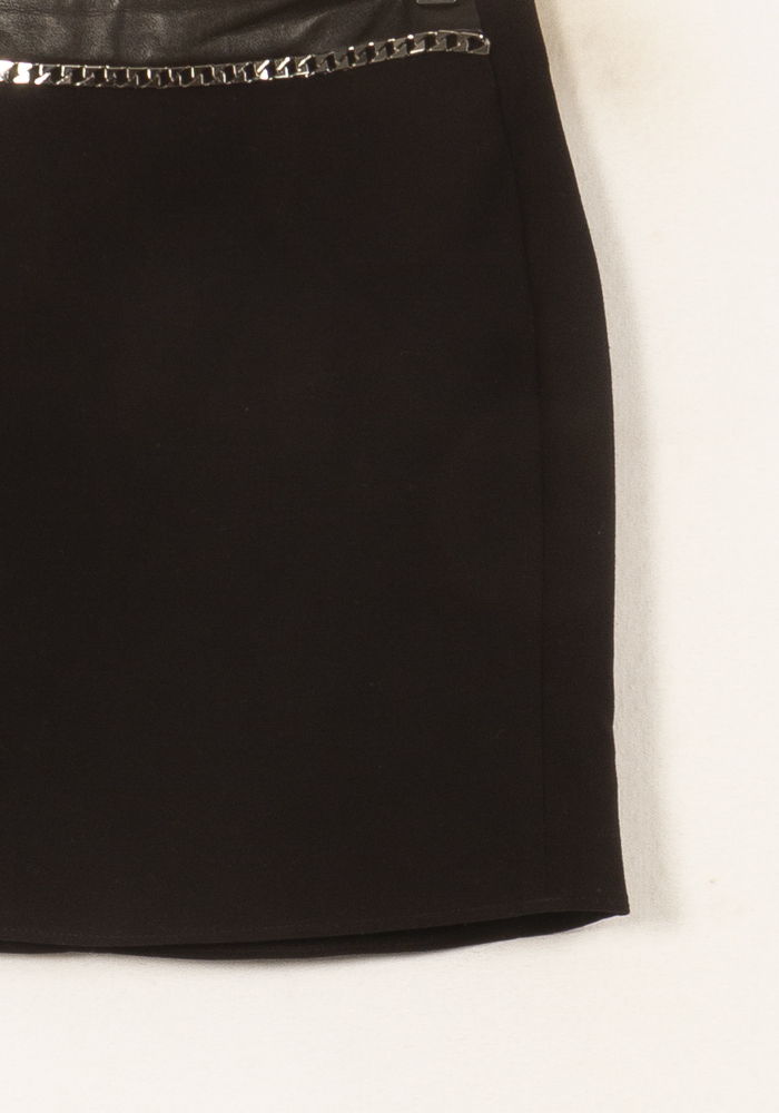 Jupe Droite Noire - Taille S/36 de la marque Sandro | PLY1353 - Vendu par Paradigme - Image 3