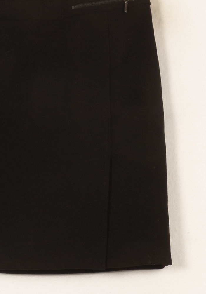 Jupe Droite Noire - Taille S/36 de la marque Caroll | PLY1358 - Vendu par Paradigme - Image 3
