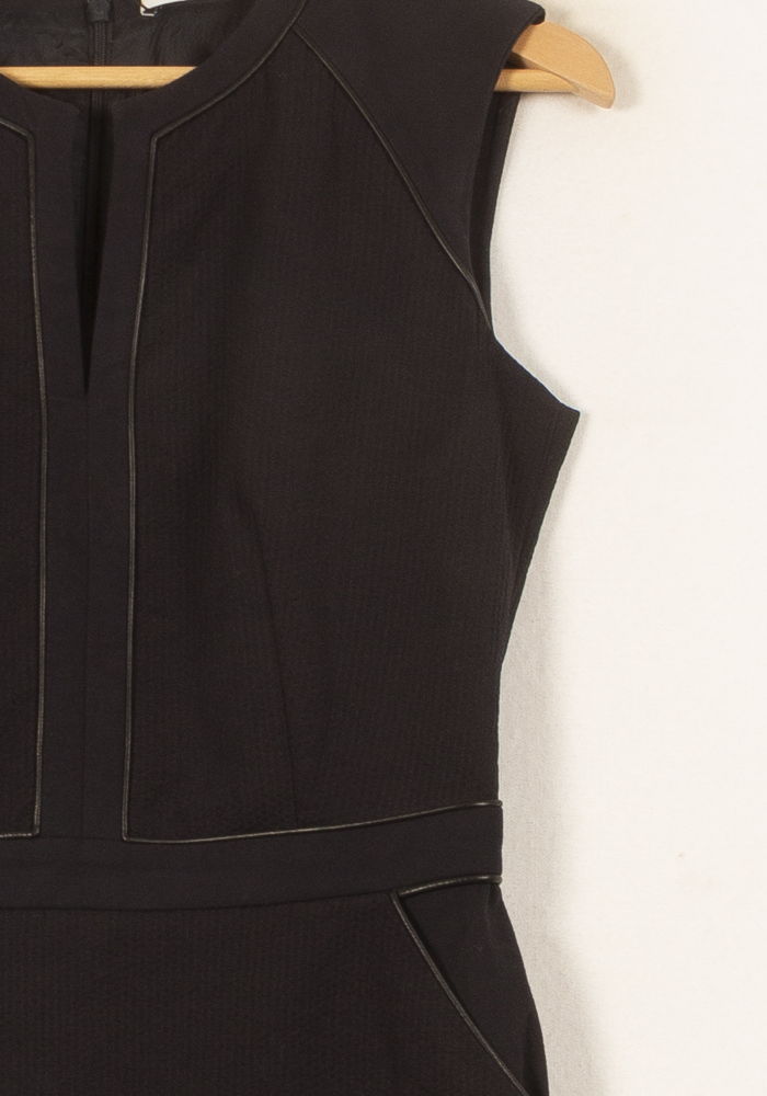Robe Midi Noire - Taille S/36 de la marque ZAPA | PLY1360 - Vendu par Paradigme - Image 3