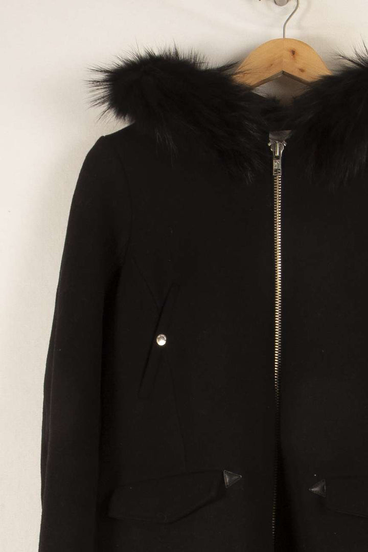 Manteau Noir - Taille S/36 de la marque Karl Marc John | PLY1363 - Vendu par Paradigme - Image 2