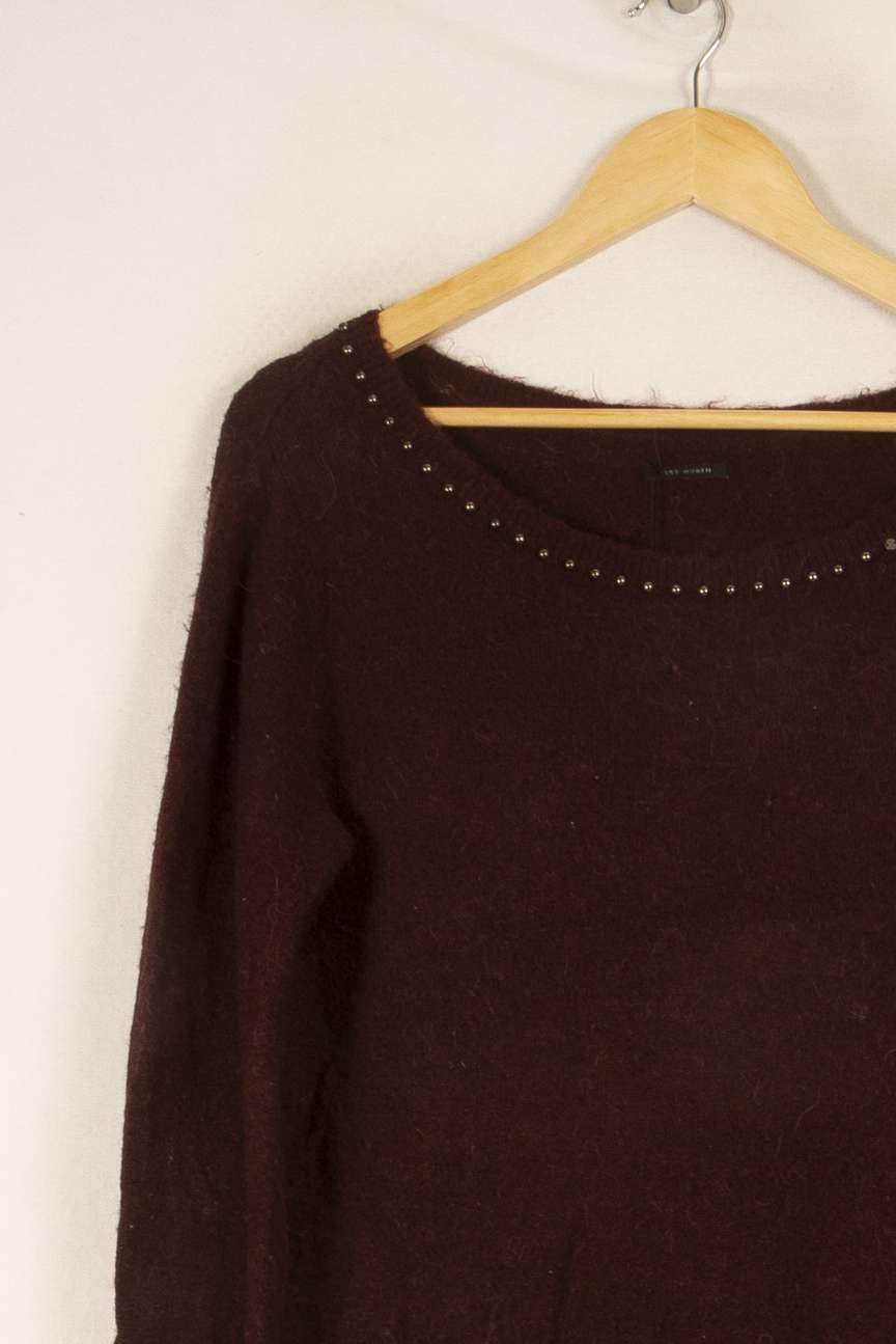 Robe Bordeaux - Taille M/38 de la marque IKKS | PLY1371 - Vendu par Paradigme - Image 2