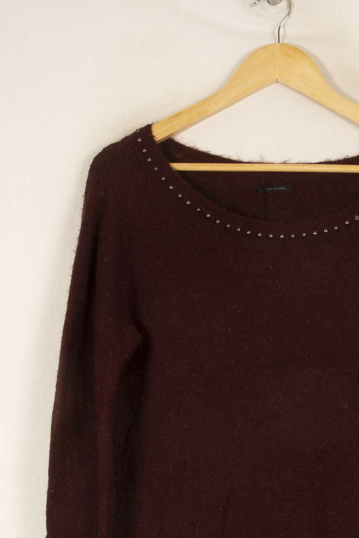 Robe Bordeaux - Taille M/38 de la marque IKKS | PLY1371 - Vendu par Paradigme - Image 2
