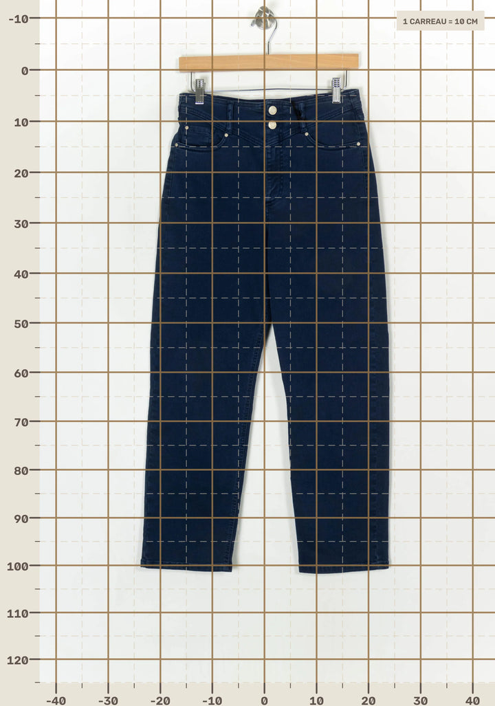 Pantalon Bleu - Taille M/38 de la marque IKKS | PLY1372 - Vendu par Paradigme - Image 4